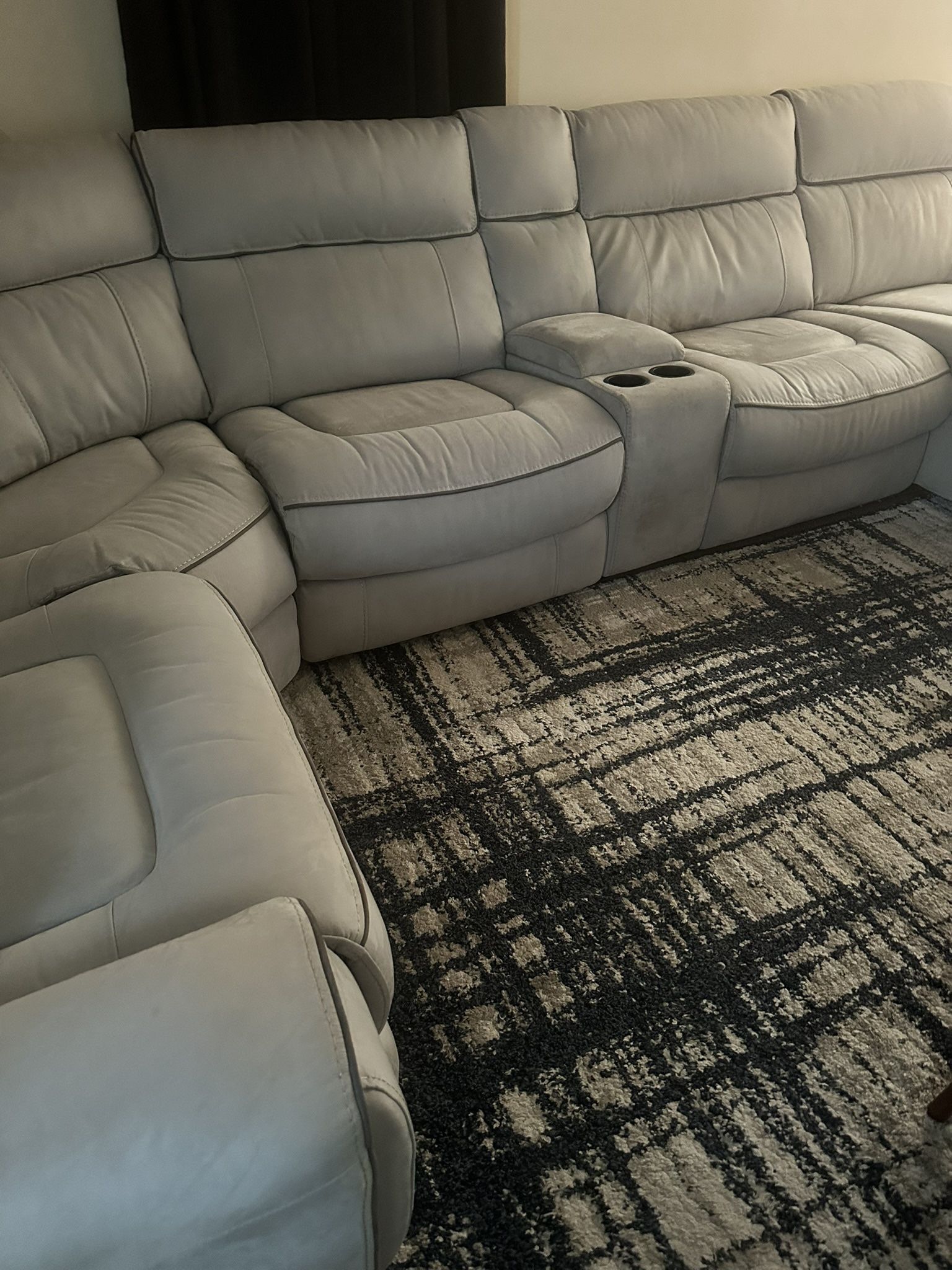 Gray Micro Fiber Couch