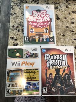 Wii games