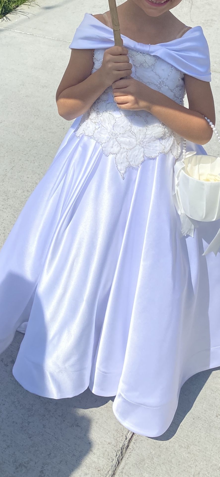 Flower Girl Dress 6-7 Years Old
