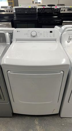 LG Dryer – Sensor Dry, Large Capacity – White