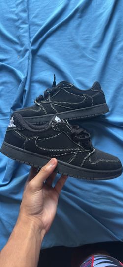 Travis Scott Dunk Low 1’s Black Phantom
