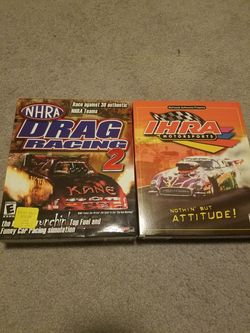 Drag Racing Computer Video Game BRAND NEW 10.00 for BOTH