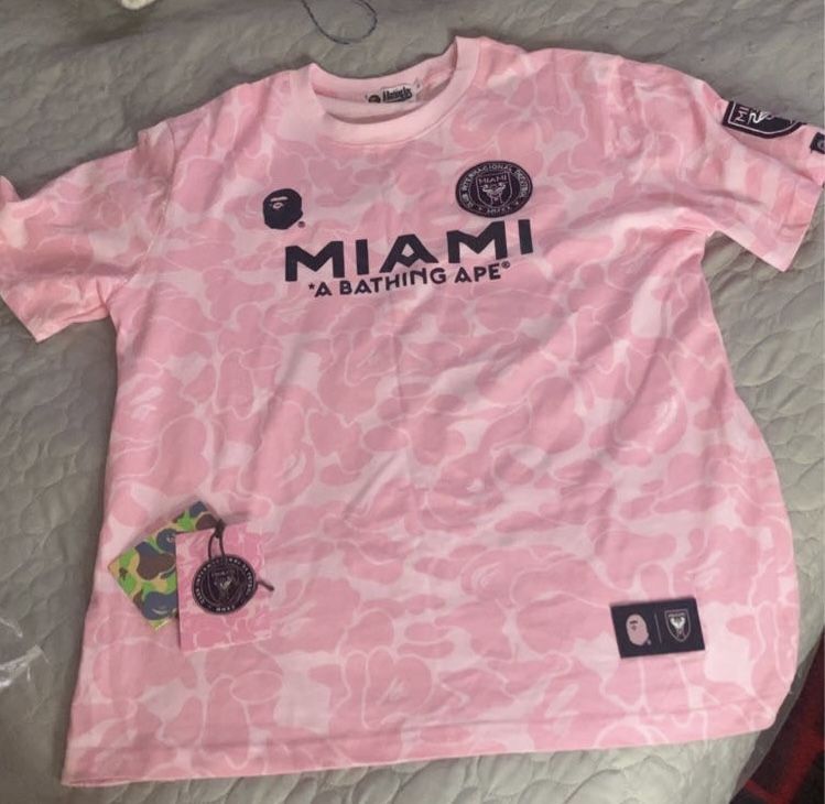 Inter Miami CF Bape Jersey (Pink)