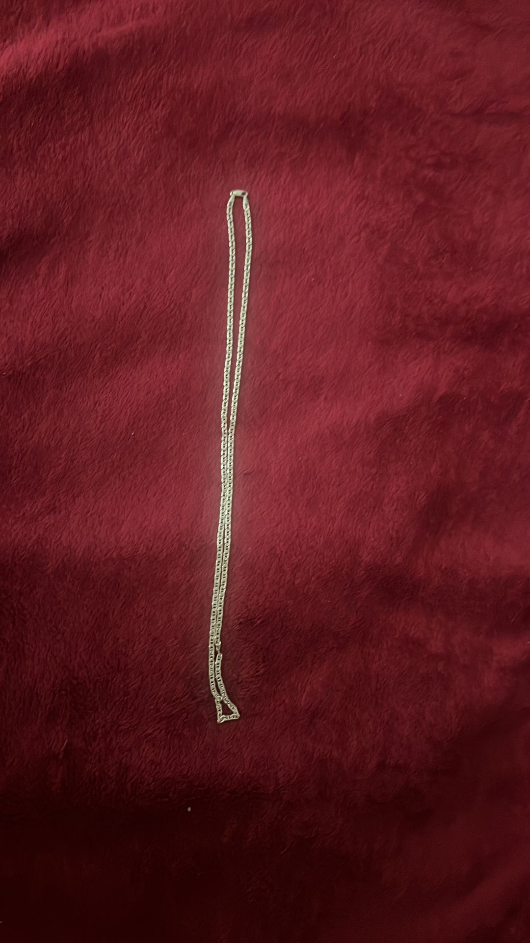 Solid gold 14kt marinier chain 6.4 grams