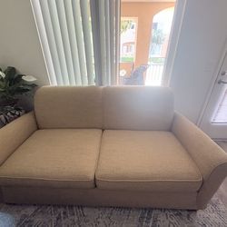 Beige Sofa Bed $300 oboo