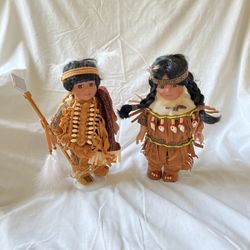 Traditional Native American Dolls