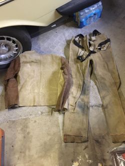 Suede Welder’s Suit.