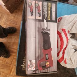 Chicago Electric Corded Sawzall With Rotating Head