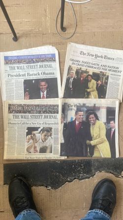 Obama takes office 2009