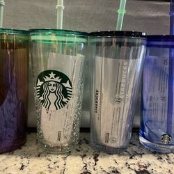 Starbucks Glass Cups New Never Used
