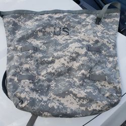 Nuclear Hazard US Army/Navy Bag Sack Duffle 