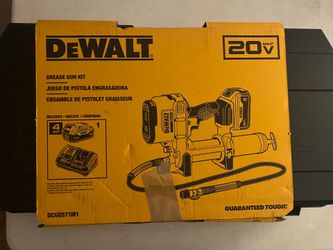 Dewalt Grease Gun Kit