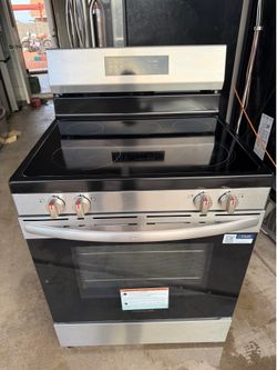 Frigidaire electric stove stainless steel with AirFry
