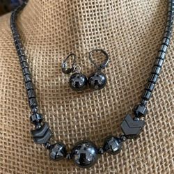 Juego Collar Aretes Coral 