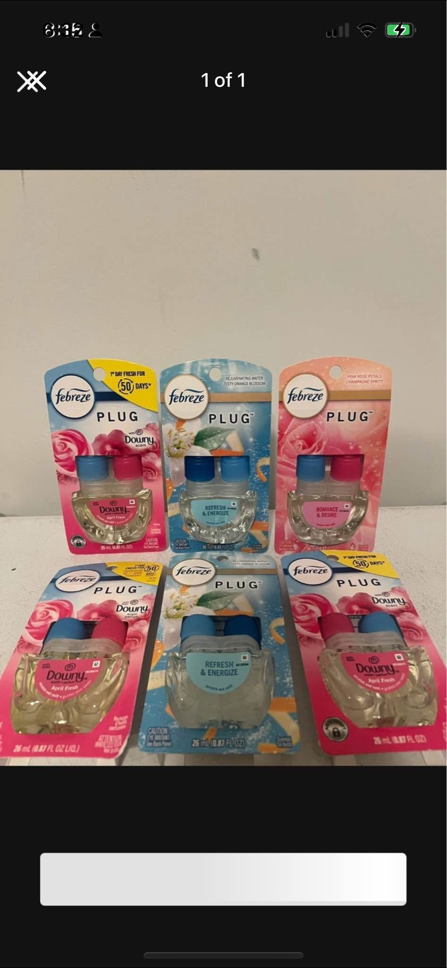 Febreeze Plug $5 Each