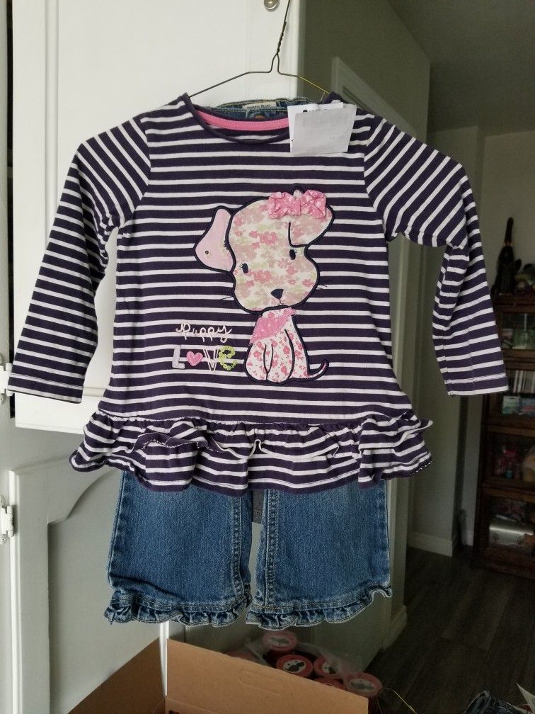 Childrens Place Calvin Klein 3 Pc Set Size 4T