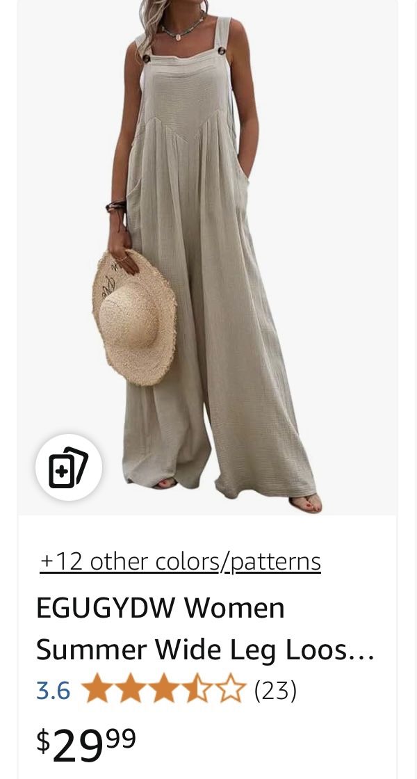 Women’s Wide Leg Loose Jumpsuit