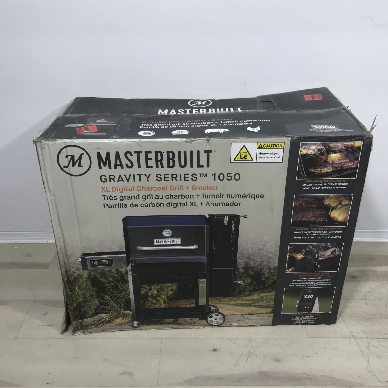 Masterbuilt Gravity 1050 Digital Smart Charcoal Grill and Smoker