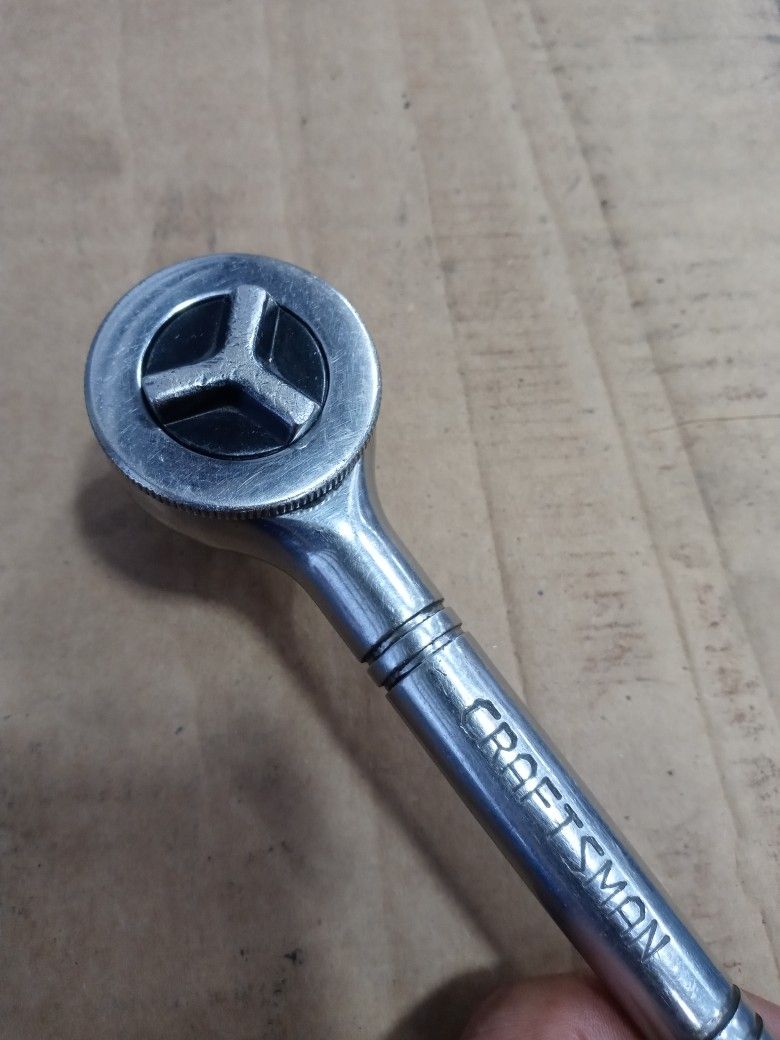 Vintage Craftsman 1/2 Inch Ratchet Wrench.