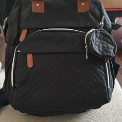 Water Proof Diaper Bag With Changing Station