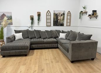 Gray Sectional Couch Free Delivery