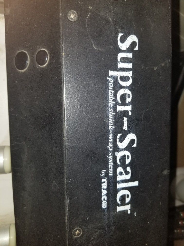 Super Sealer Shrink Wrap Machine plus Full Roll of Shrink Wrap