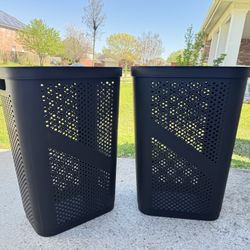 2 Laundry Hampers – Mind Reader 60L Slim (Target $70 Set)