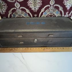 Vintage Machinist Tool Box 