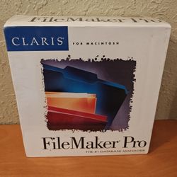 Classic FileMaker Pro 1993 Claris