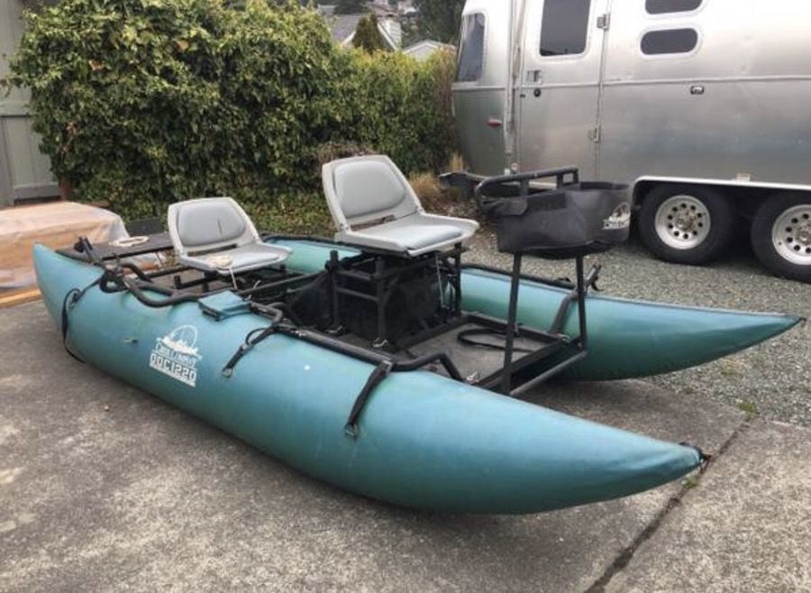 Creek Company ODC 1220 pontoon drift boat