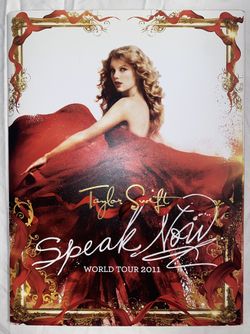 Taylor Swift Speak Now World Tour 2011 Book