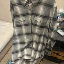 Mens Checkered Long Sleeve 