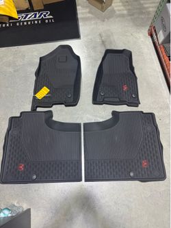 2019-2024 Ram 1500 All weather crew cab floor mats NEW