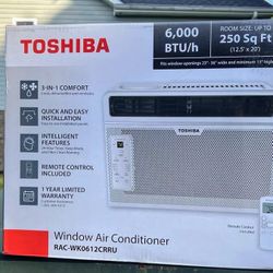 Toshiba 6 000,BTU Window AC