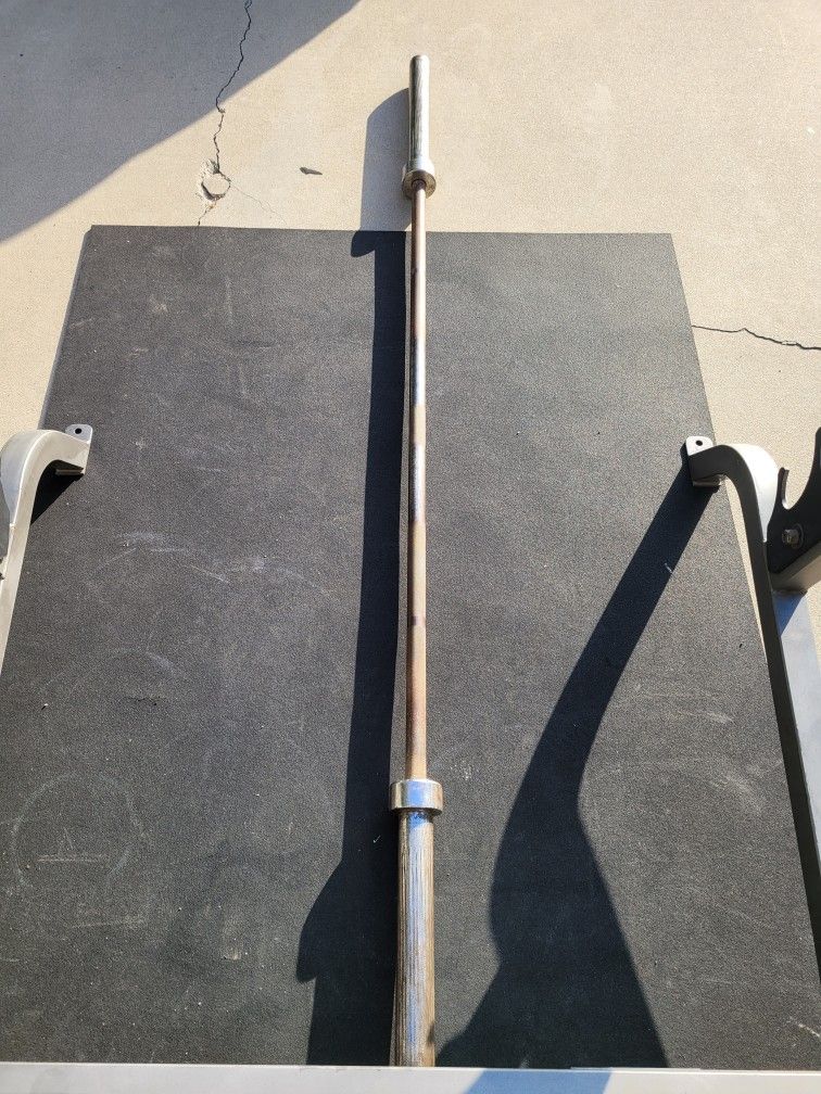 (7Ft-45Lb) Olympic Bar for $40 Firm (Walnut 91789)