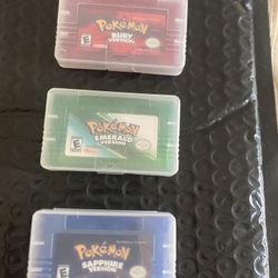 GBA Pokémon Emerald/Ruby/Sapphire 