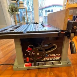 Delta 10” Bench Saw