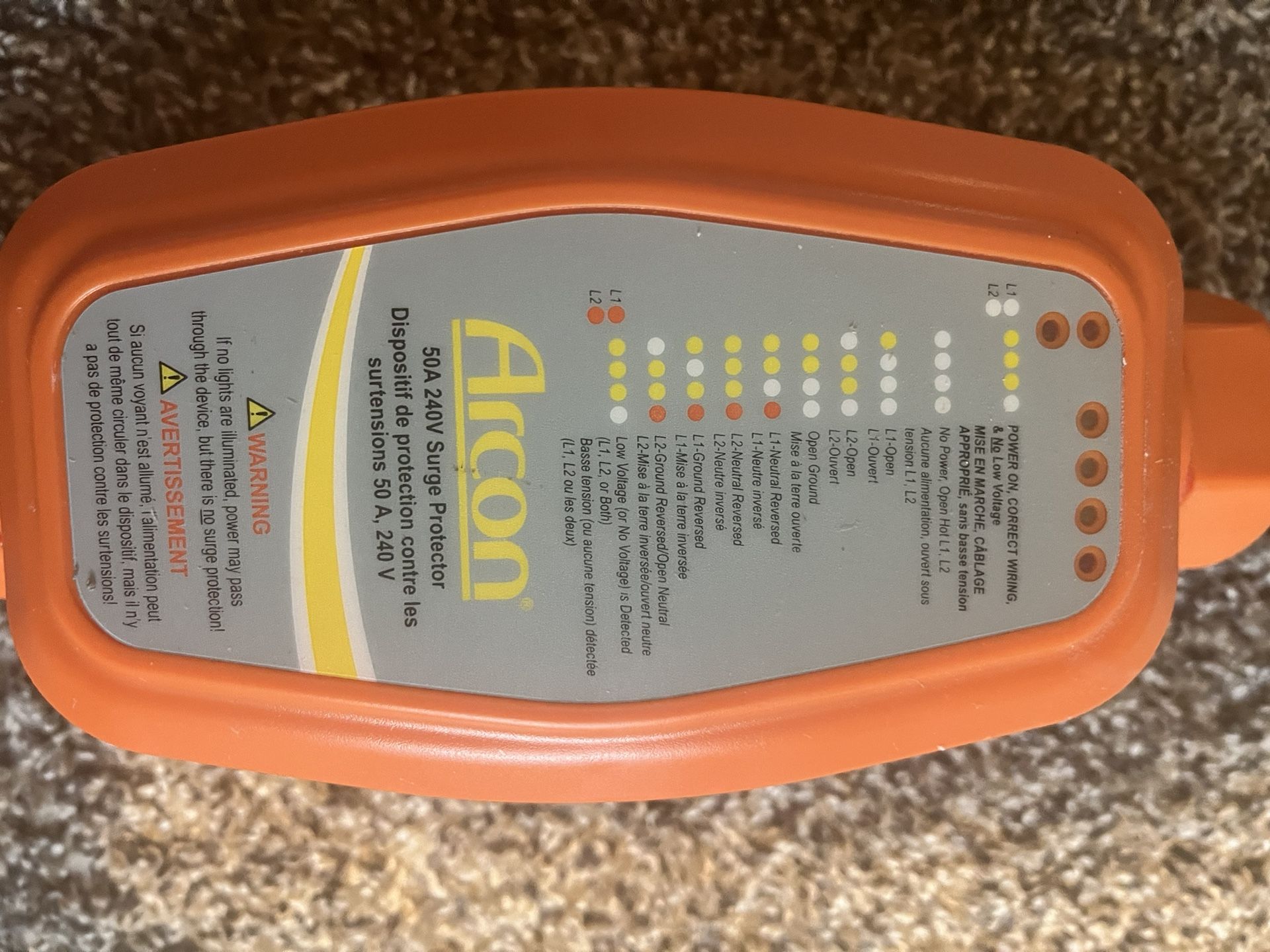 50 amp RV surge protector