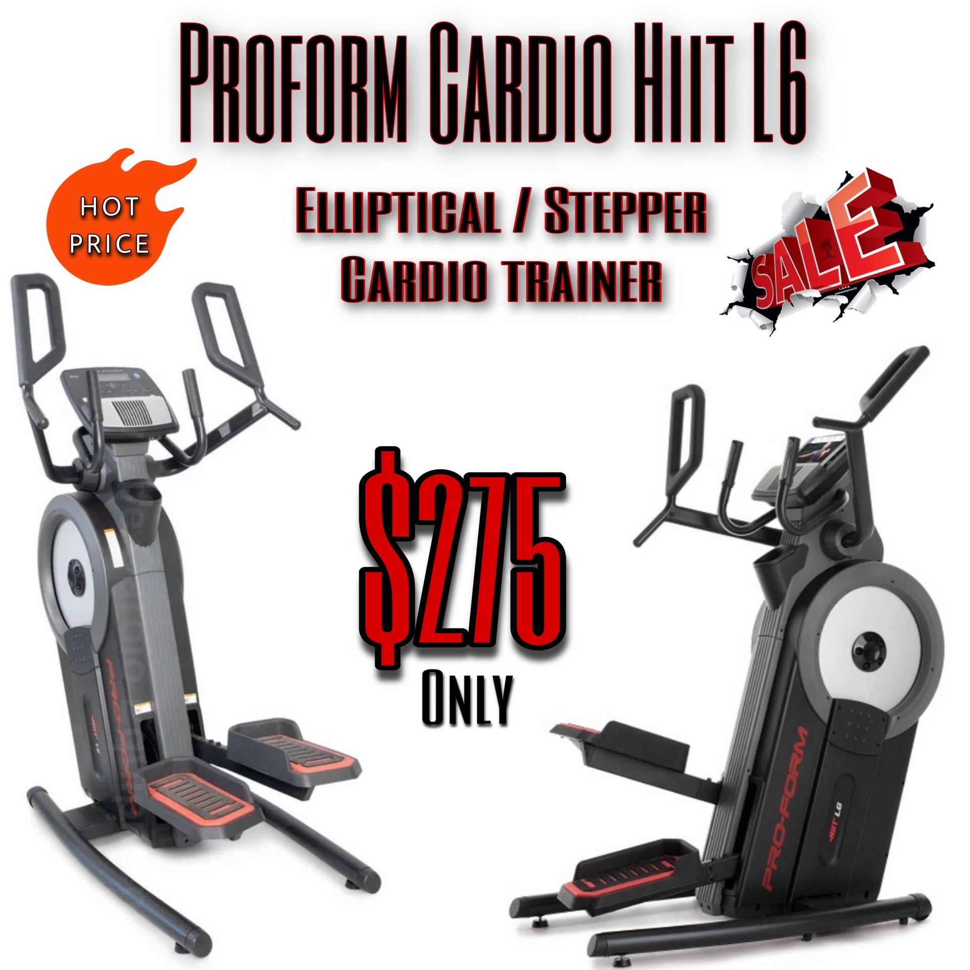 Proform hiit trainer workouts hotsell