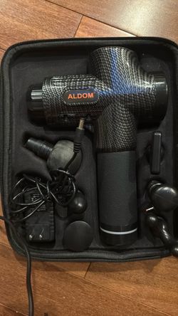 Aldom Percussion Massage Gun with Case