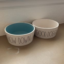 Rae Dunn Dog Bowls