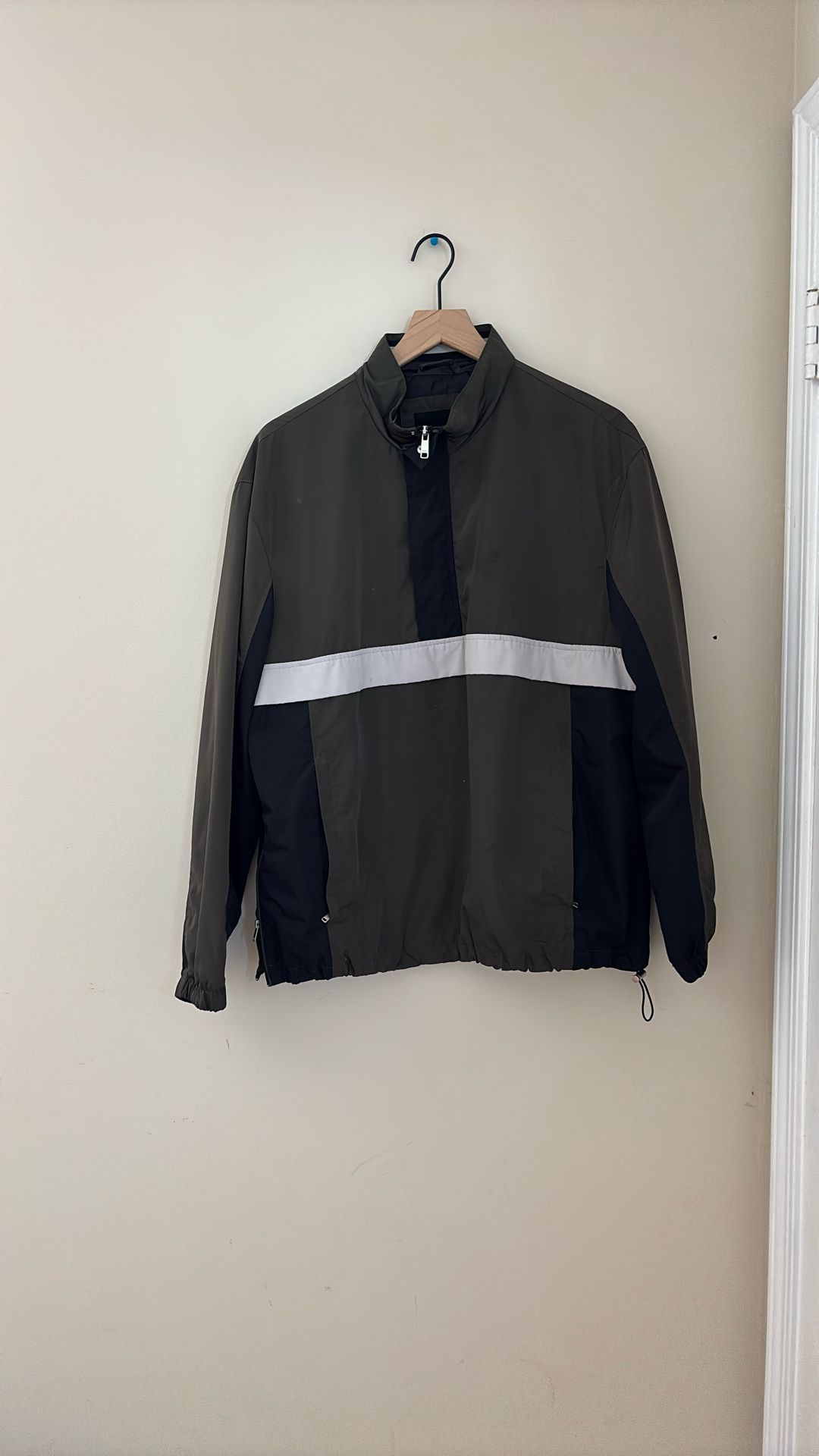 Green Windbreaker