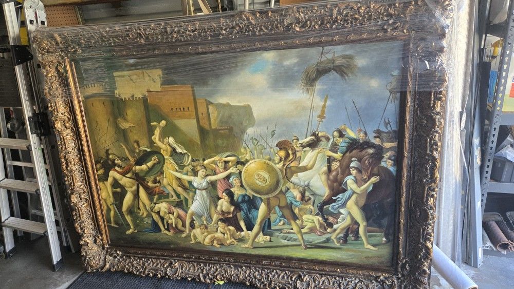 Intervention of sabines women Painting