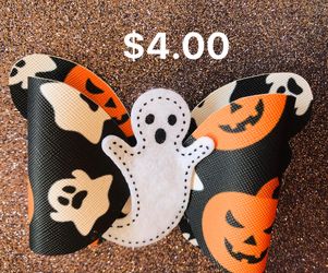 Moños para niña de Halloween