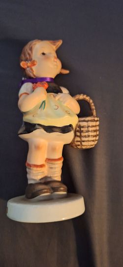 Vintage Hummel girl with basket