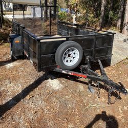 6 X 10 Solid Side Utility Trailer