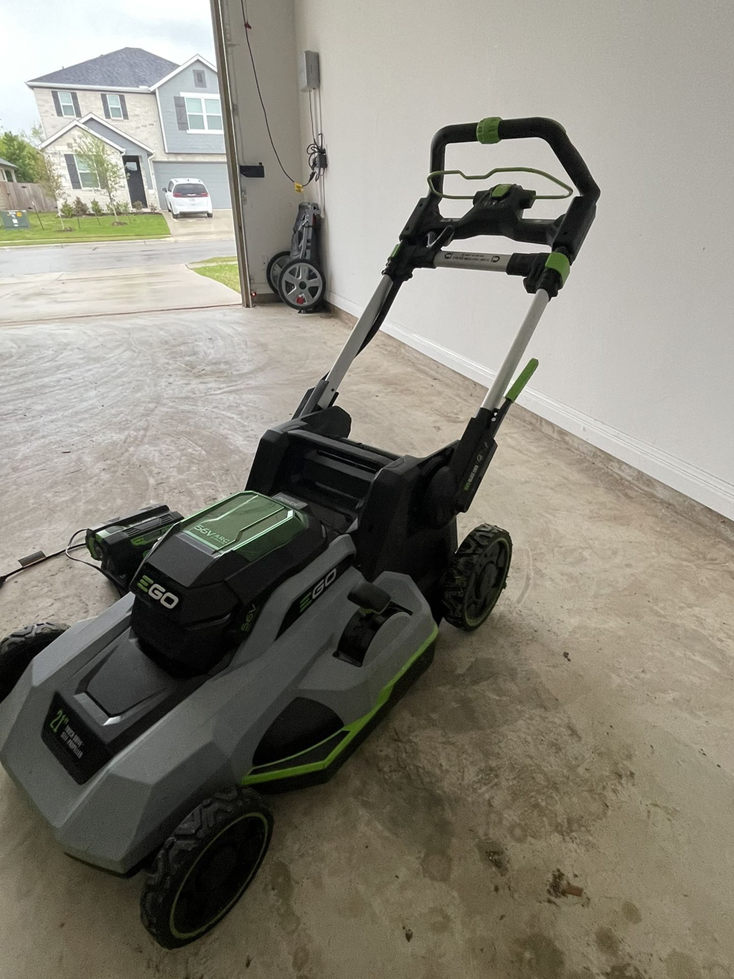 EGO POWER+ Touch Drive 56-volt 21-in Cordless Self-propelled Lawn Mower (Model #LM2120SP)