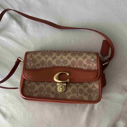 Coach Studio canvas shoulder bag
