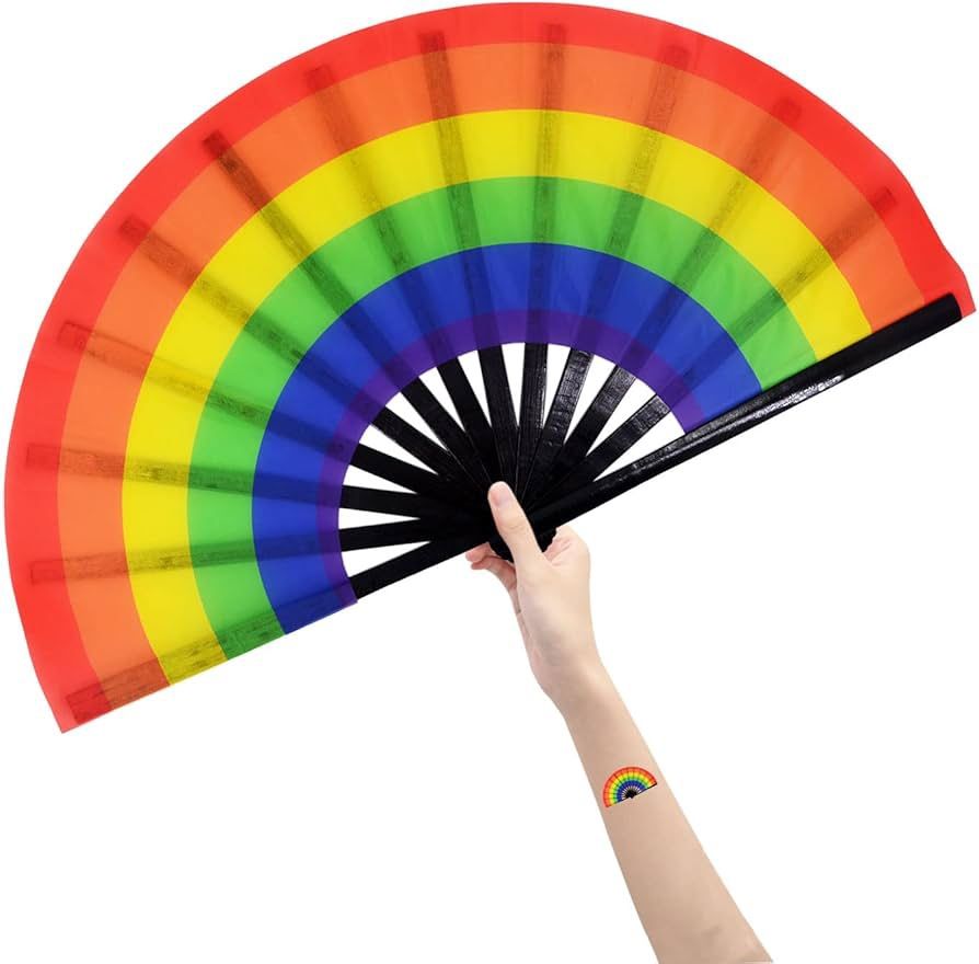 Rainbow Fan