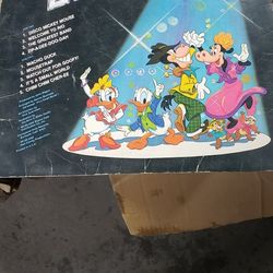 Rare Vintage Walt Disney Mickey Mouse Disco 70s